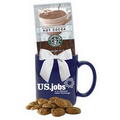 Starbucks  Hot Chocolate & Cookies - Blue Mug